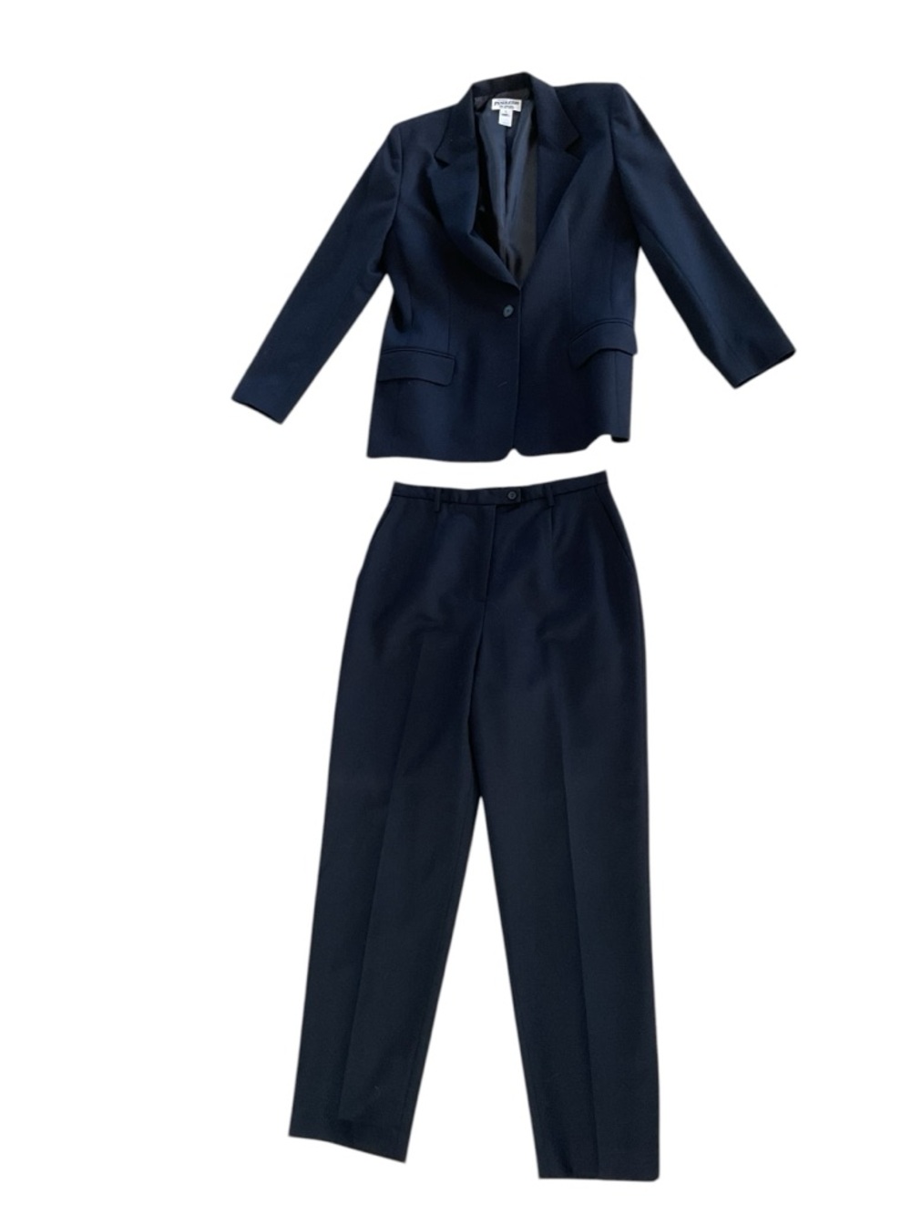 Classic Navy Women’s Blazer & Trousers Set - Tailored Suit - Picture 5 of 15